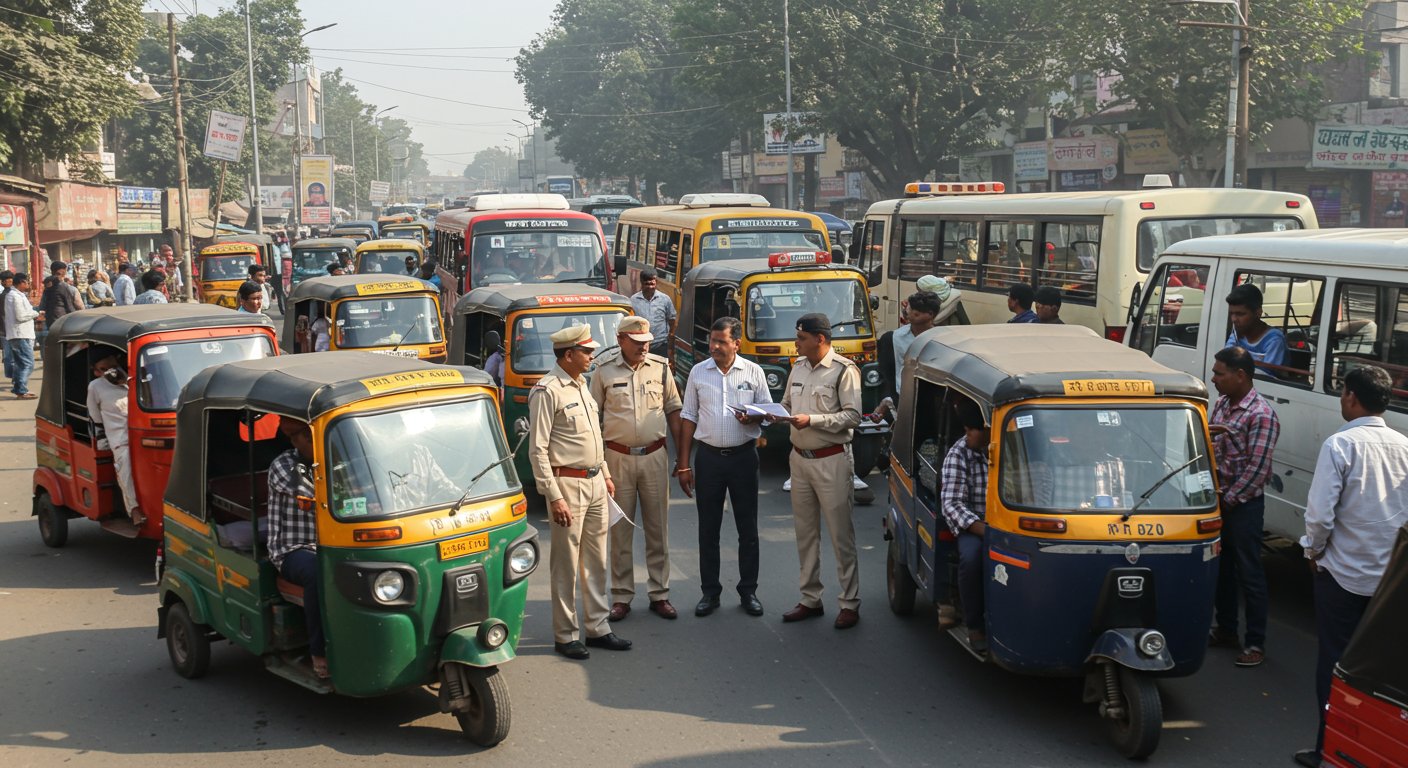 Major Decision in UP: 1500 Vehicle Permits to be Cancelled in Four Districts Including Agra, Mathura; Divisional Commissioner Issues Directives