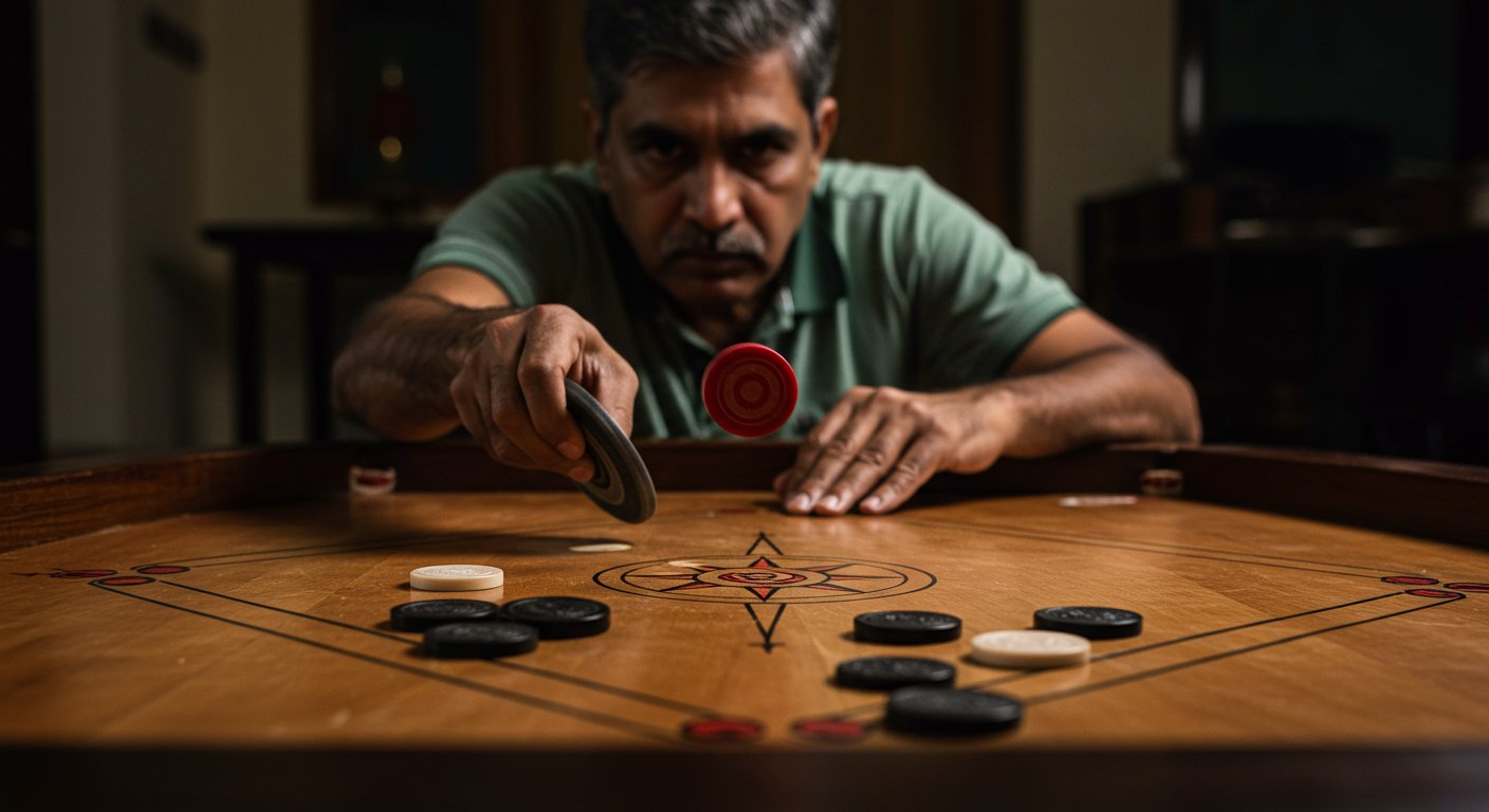 Viral Video: This Man Pocketed The Carrom Queen In Such A Way, You'll Be Shocked!