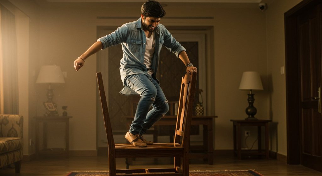 Viral Video: Man performs spectacular dance on 'strongest chair', hilarious comments go viral!