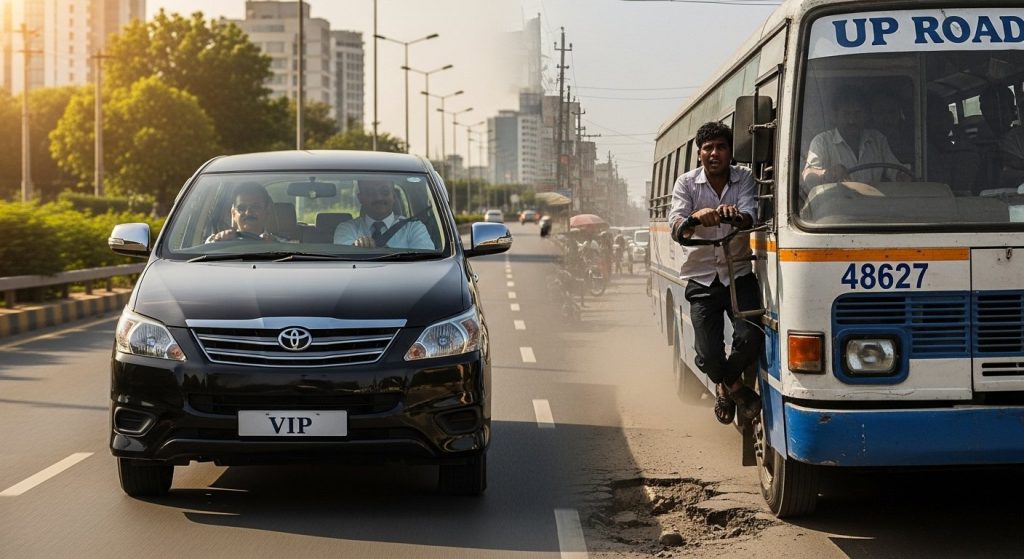Deadly Negligence in UP: Experienced Drivers for VIP Vehicles, Novices Drive Public Buses, Accidents Rising