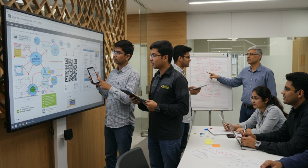 Developed UP's Dream: Students and Entrepreneurs to Together Create Future's Blueprint; Every Opinion Being Collected via QR Code.