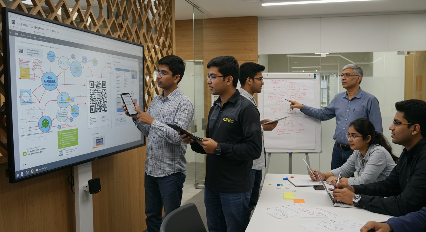 Developed UP's Dream: Students and Entrepreneurs to Together Create Future's Blueprint; Every Opinion Being Collected via QR Code.
