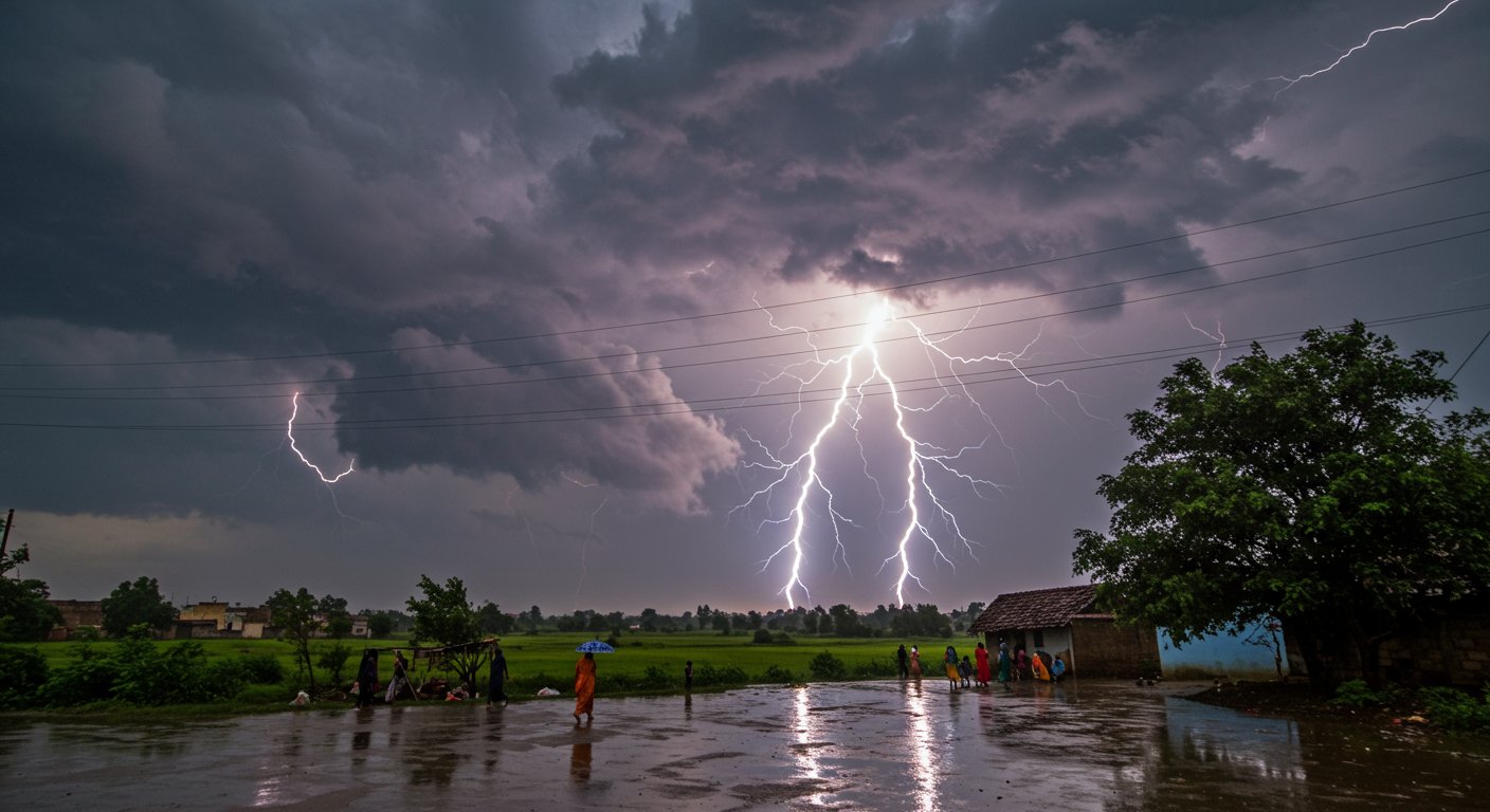 Uttar Pradesh weather to change again from today: Heavy rain and lightning alert issued for 11 districts!