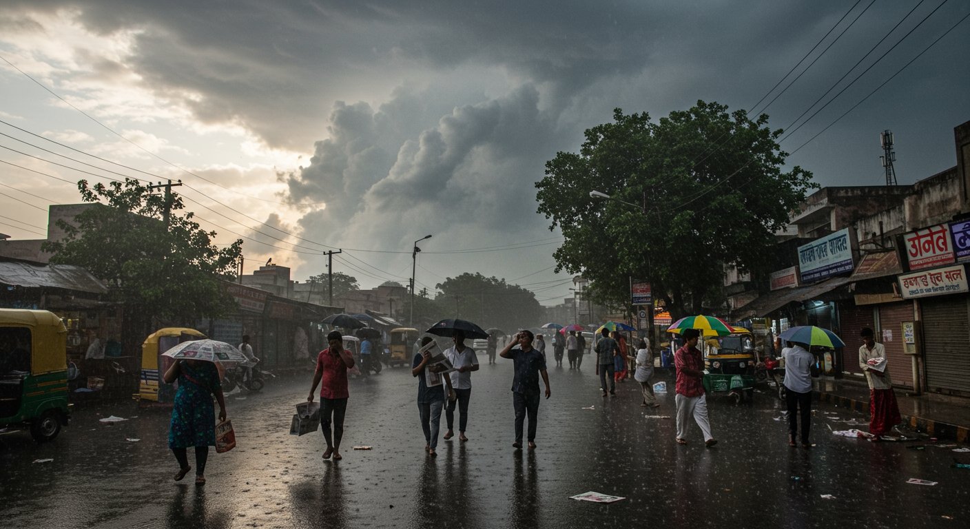 UP Weather Update: Humidity-stricken people get relief, heavy rain warning in these districts from this evening