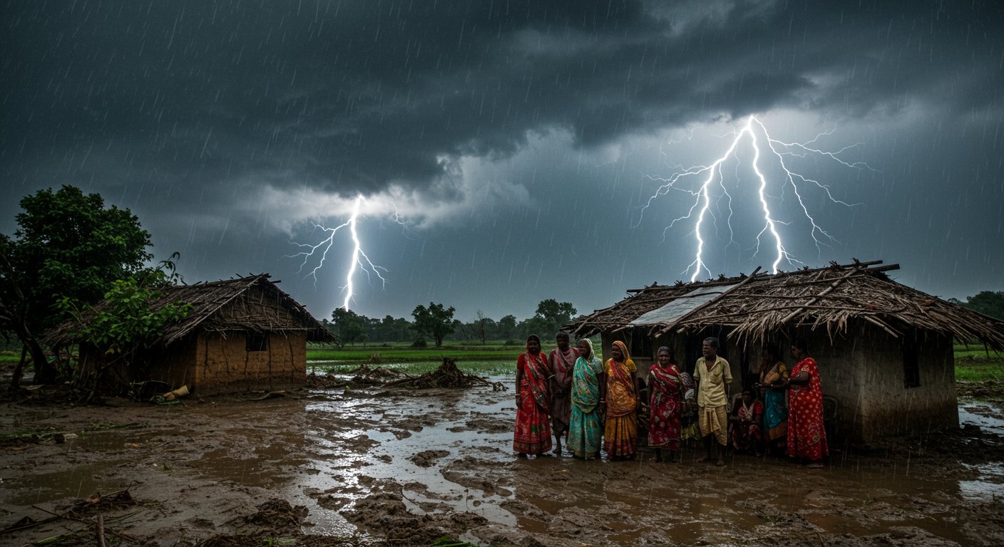 Rain and Lightning Havoc in UP: 10 Killed, Jaunpur Records Highest Three Deaths