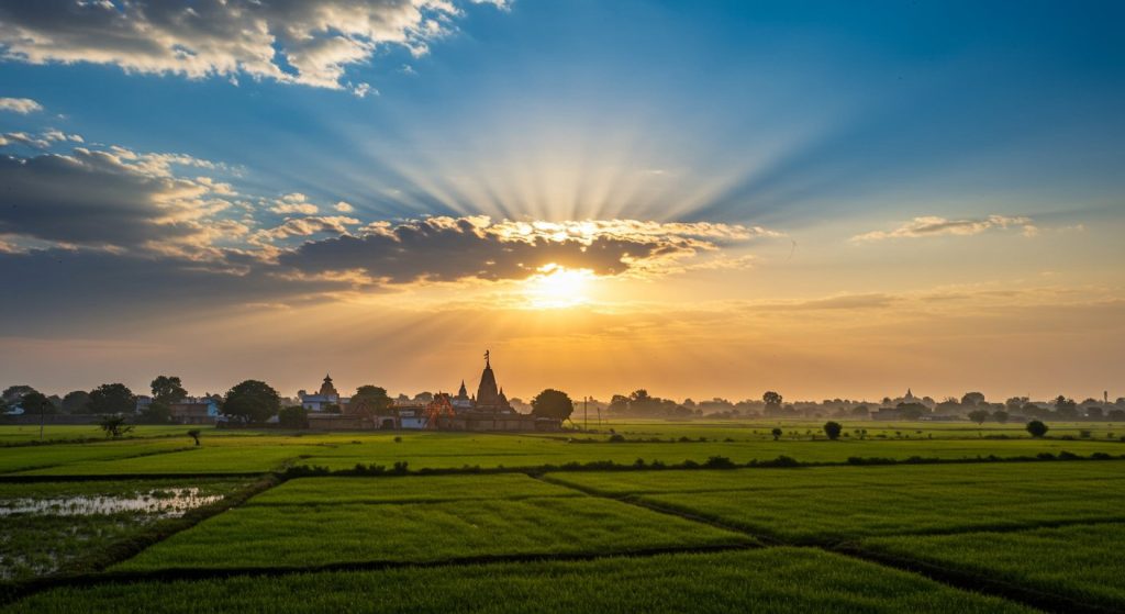 UP's Changing Weather: Monsoon's Retreat Begins with Navratri; Sunshine in Many Districts, Heat to Rise