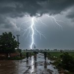 Weather's Fury in UP: Heavy Rain Alert in Several Districts from Today, Risk of Torrential Rain and Lightning Till 19th!