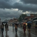 UP Weather Takes a Turn: Temperature Plunges 5.5 Degrees with Drizzle, Heavy Rain Alert for Next Two Days