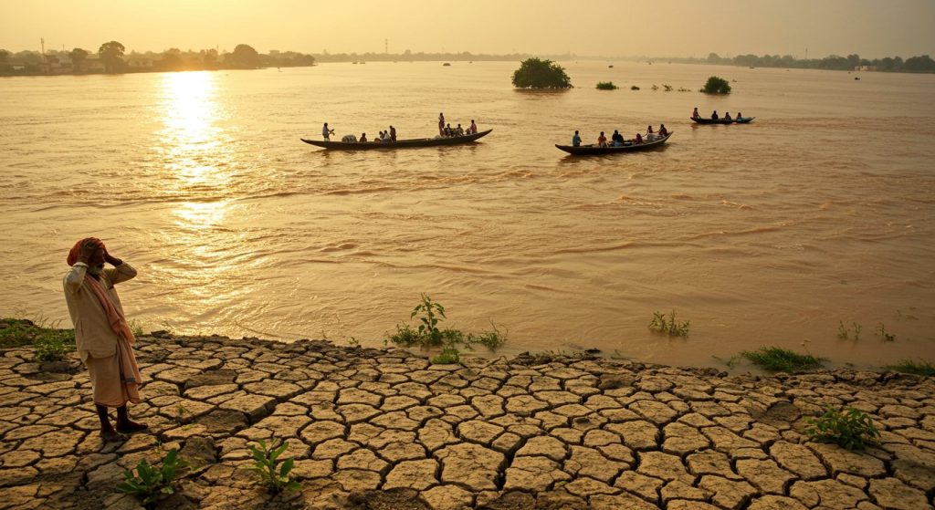 UP's Dual Weather Assault: Reeling from heat and humidity till September 11, as flood-swollen rivers wreak havoc.