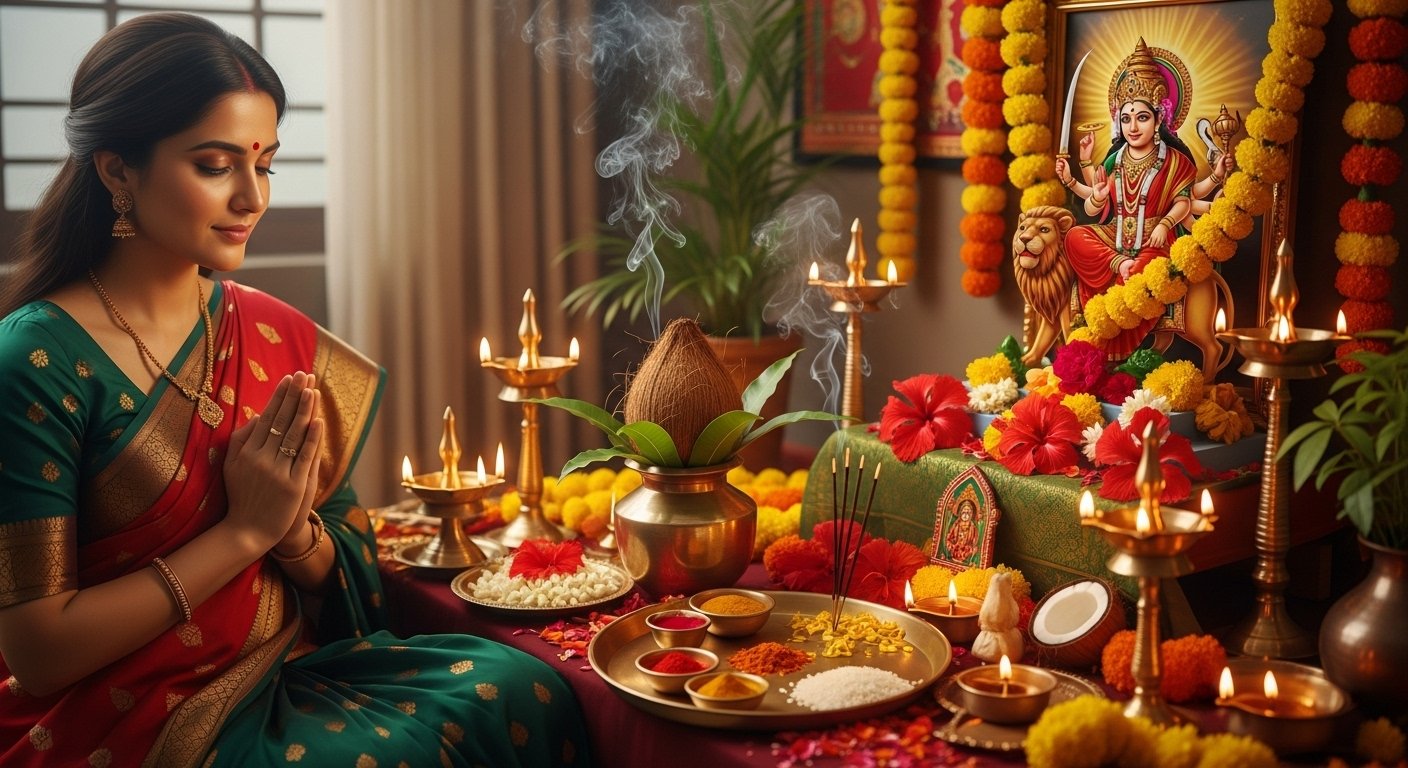 नवरात्रि के नौ दिन: इन शुभ कार्यों से करें मां दुर्गा को प्रसन्न, मिलेगी सुख-समृद्धि और मनोवांछित फल