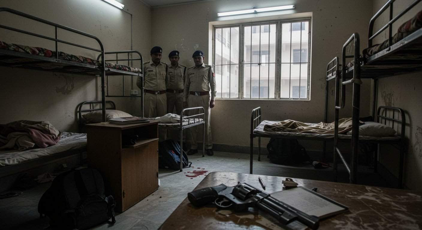 Deadly Incident at UP Hostel: Deputy SP's Son's Friend Shot Dead; Licensed Revolver Recovered