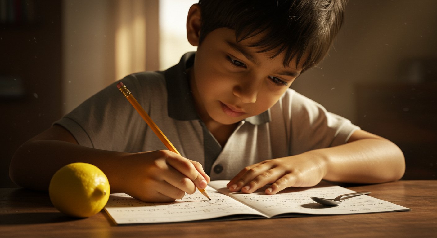 Third Grader Pens Viral Article on Lemon-Spoon Race! Find Out What Made It Special