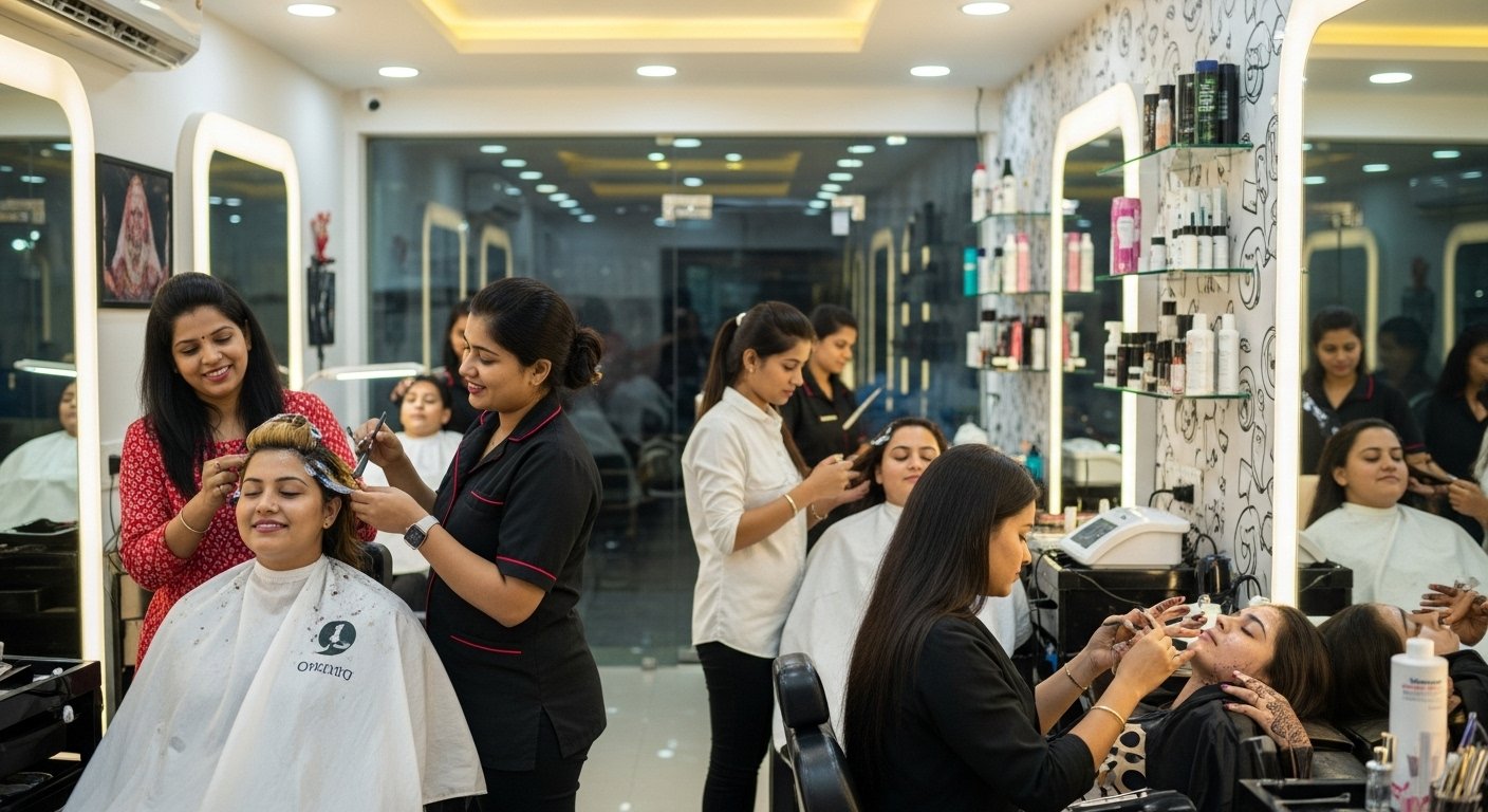 Beauty Parlors Bustling Even During Shraadh? Despite Slowdown, Methods Are Changing, You'll Be Surprised