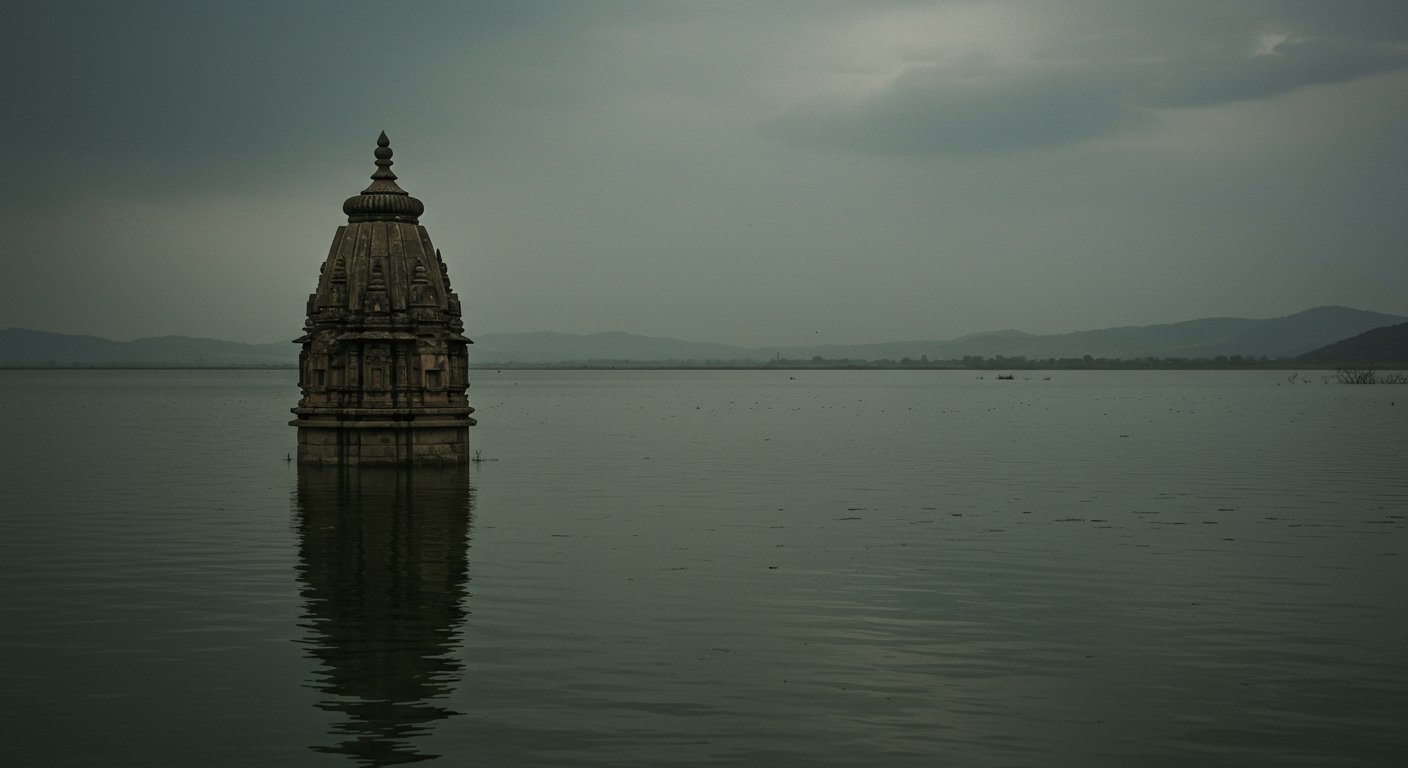 Entire Village Drowned in Poisonous Water: Its Last Trace Still Visible Today!