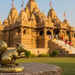 Squirrel Statue Installed in Ayodhya Ram Temple Complex; Learn Why Lord Ram Blessed It and What Its Message Is