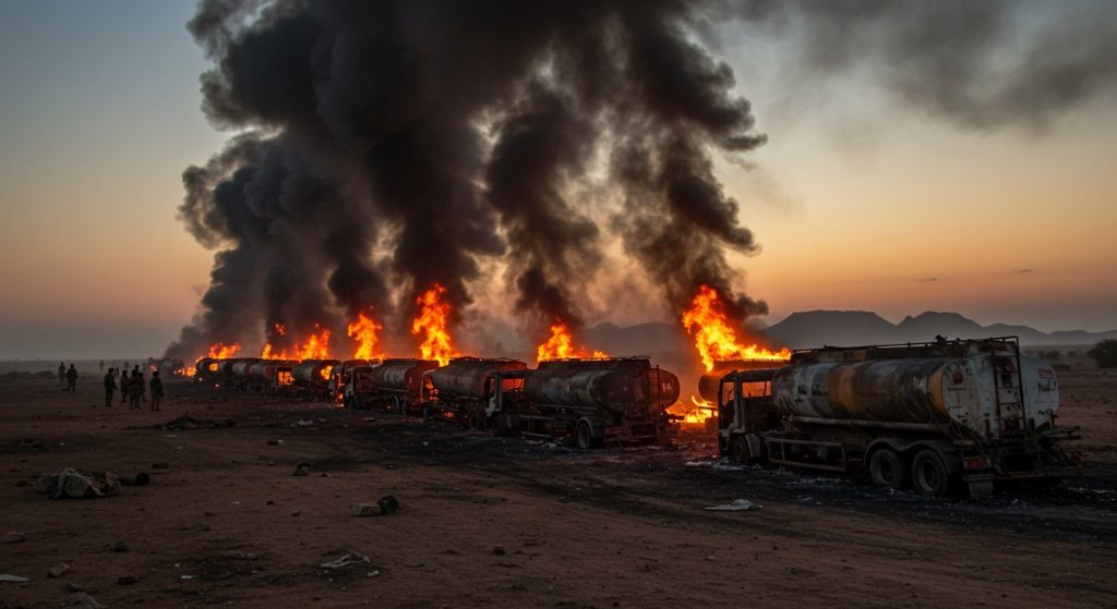 Al-Qaeda's New 'Fuel War' in Mali: What's the Deadly Motive Behind Terrorists Torching Dozens of Trucks?