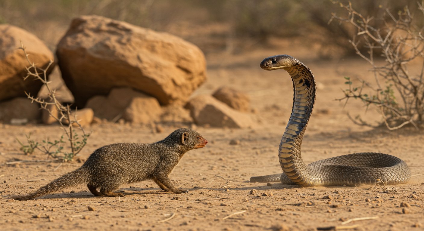 Why, after all, is there a lifelong enmity between the snake and the mongoose? Uncover the deep secrets of this centuries-old conflict!