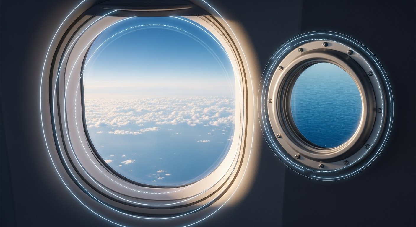 Why are ship and airplane windows round? Its astonishing truth has now been revealed!