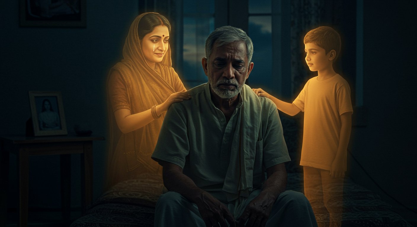 Tragic Accident: After Losing Wife and Son, Father Had 'Unique Encounters'!