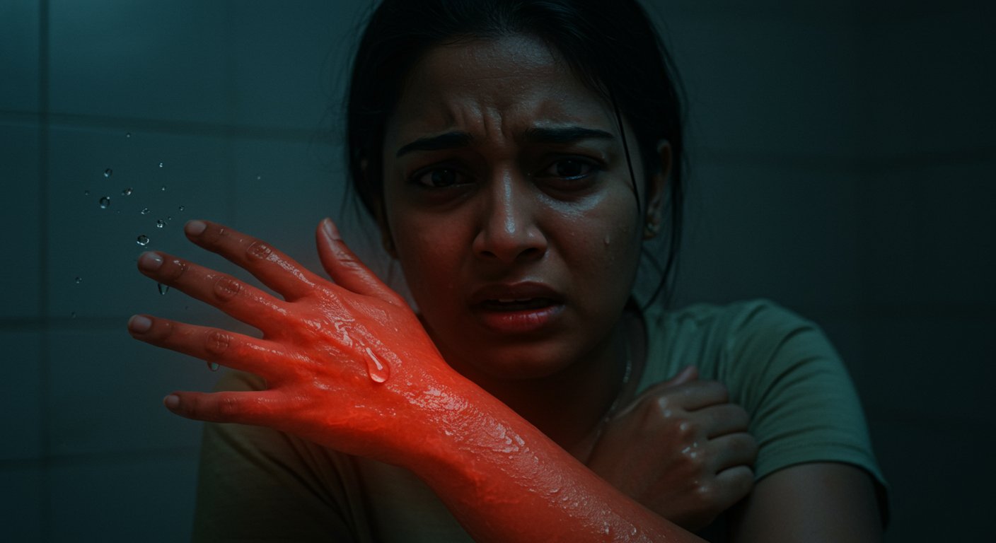 पानी से एलर्जी: महिला का शरीर छूते ही जल उठता है, रुह कंपा देने वाली है ये दुर्लभ बीमारी की कहानी!