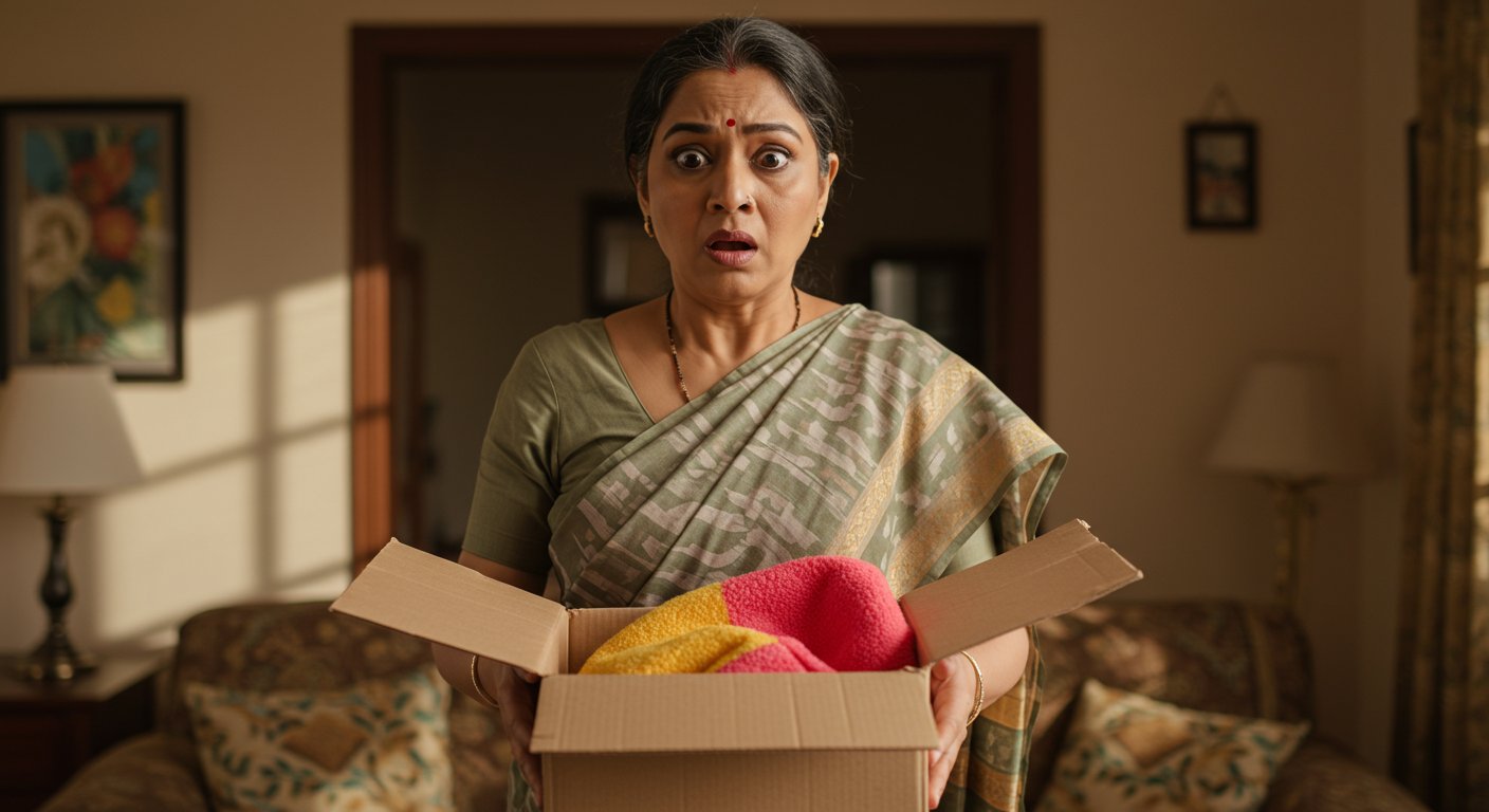 Mother ordered a tools set for her son, but received an item in delivery that left people stunned!