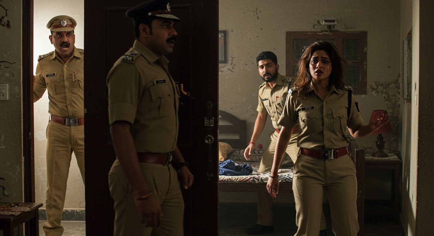 UP: Policewoman Found Half-Naked With Lover Constable In Room; Constable Husband Caught Them Red-Handed, Leading To An Uproar