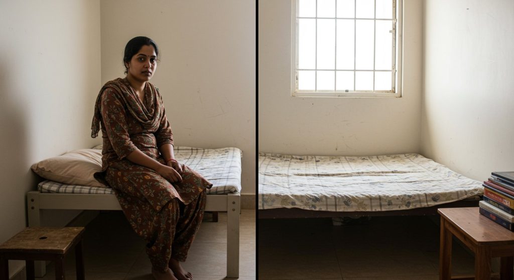 Half Bed For Rent: Woman Offers To Sleep Beside You, But Her Condition Will Shock You!
