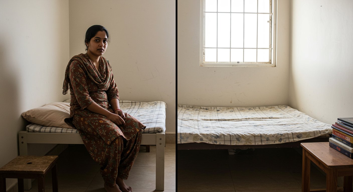 Half Bed For Rent: Woman Offers To Sleep Beside You, But Her Condition Will Shock You!