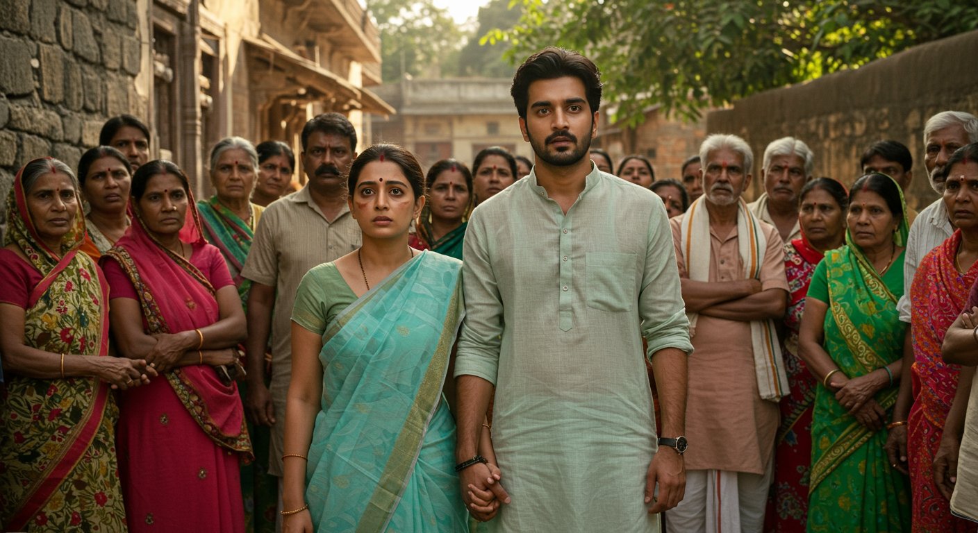 Divorced her husband and married her cousin, now society is in an uproar, what is the truth of this unique love story?