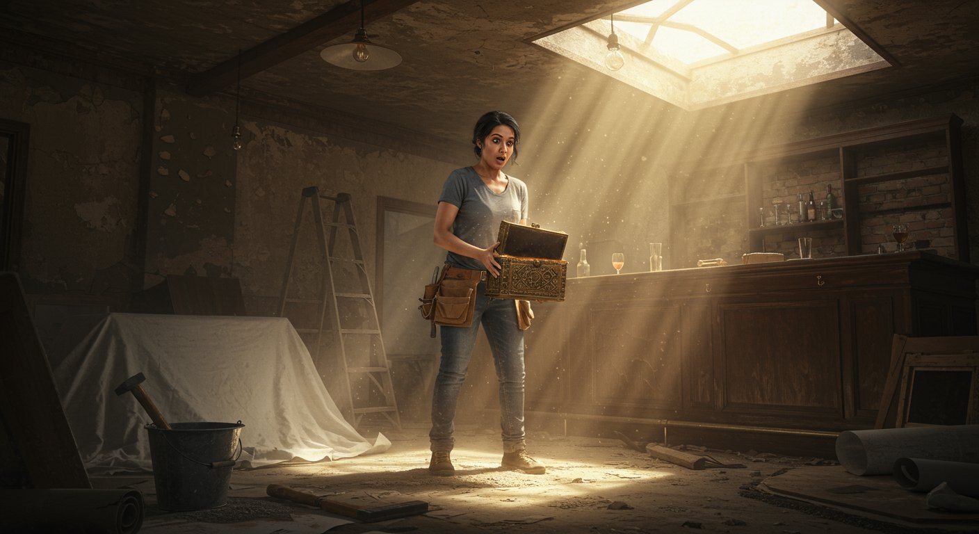 Woman Converts Bar Into Home, Finds Such A 'Treasure' During Renovation That Stuns Everyone!