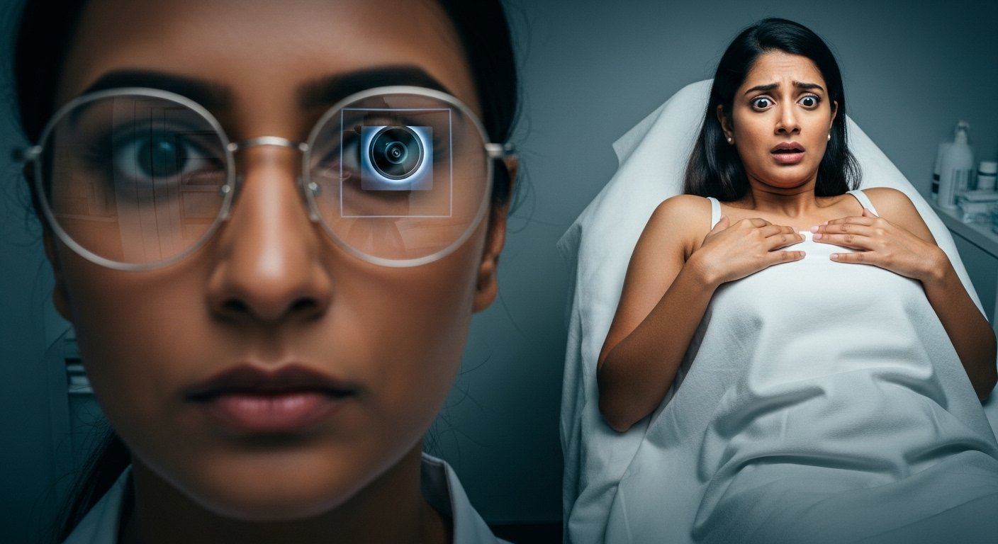 Woman Shocked During Waxing, Dangerous Secret Hidden in Employee's Glasses!