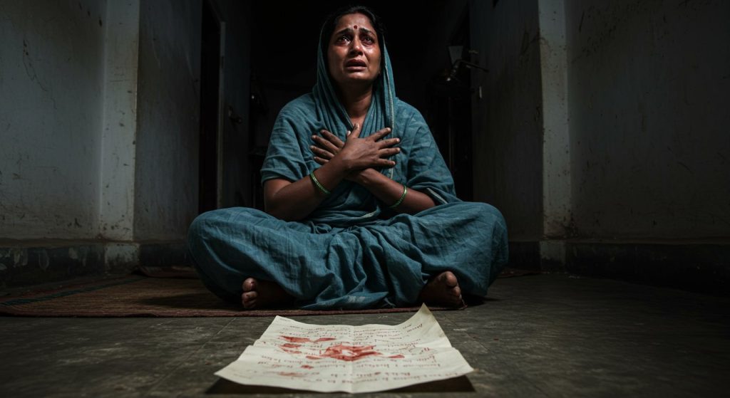 Blood-written letter goes viral in UP: Wife appeals to CM, 'Young woman from another community trapped my husband, save my life'