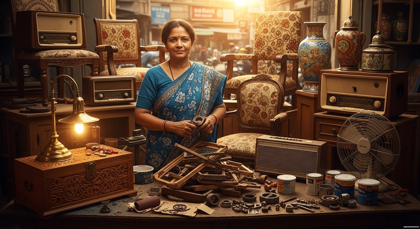 रईसों का कबाड़ बनी सोने की खान: पुराने सामान बेचकर अमीर बनी एक महिला की चौंकाने वाली कहानी