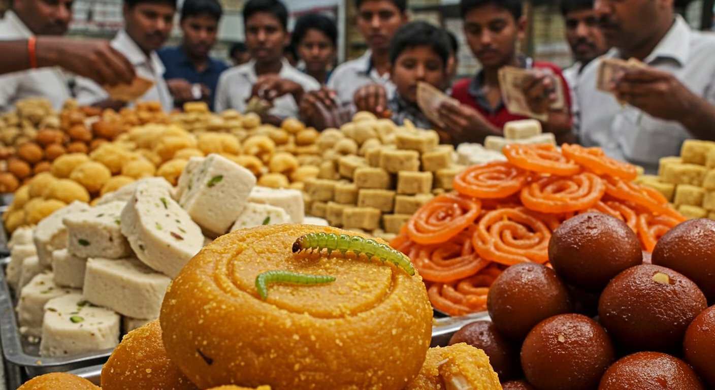 Insect Crawling on Sweets, People Still Bought Them: Viral Video Will Blow Your Mind!