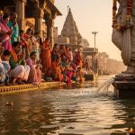 Spectacular Sight in UP: Yamuna Eager to Touch Krishna's Feet, Devotees Immersed in Devotion; Watch Viral Video