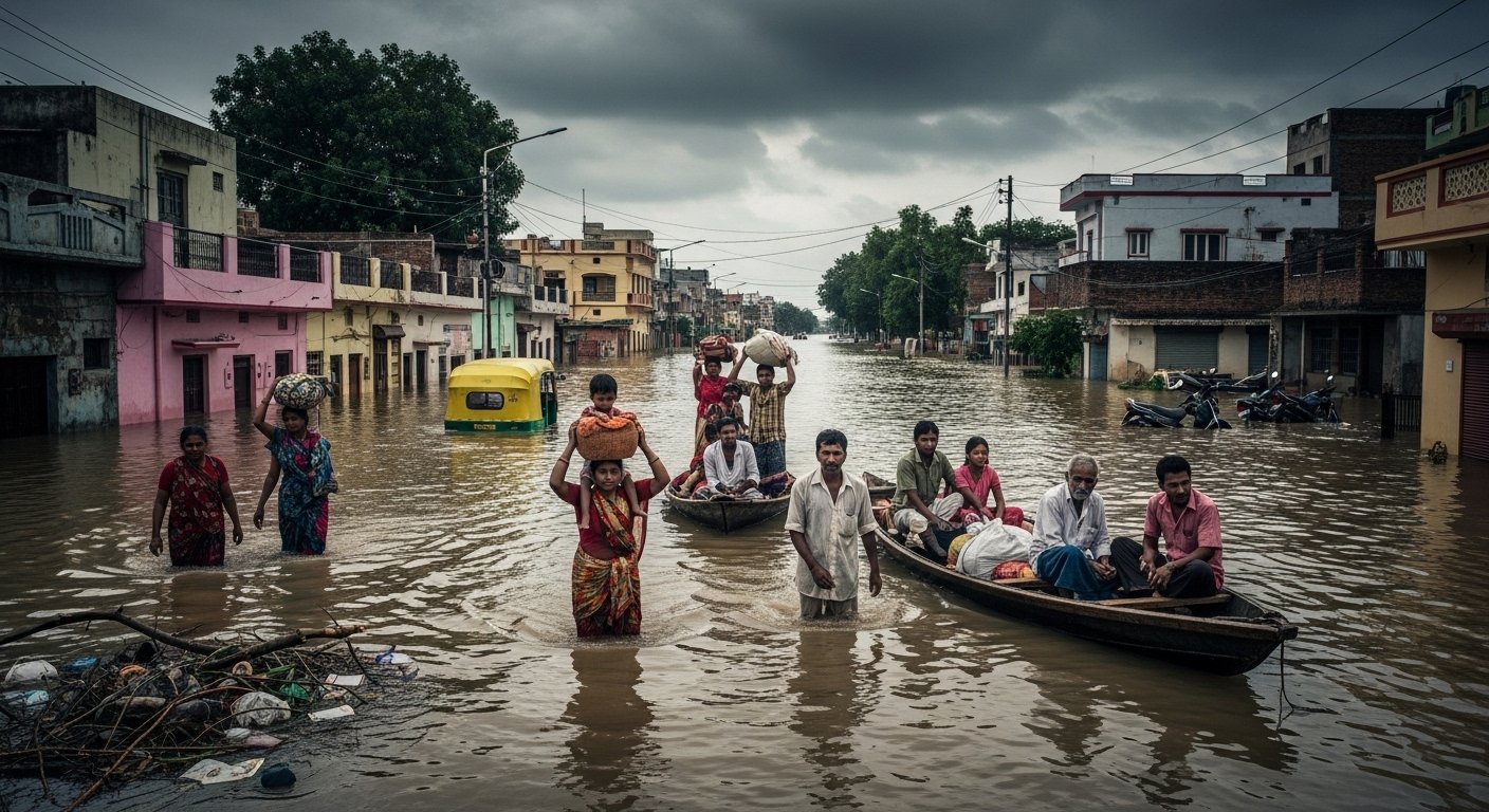 Yamuna's Fury: 12,000 Displaced in Delhi, Homes Submerged in Ghaziabad, Daytime Darkness in Noida