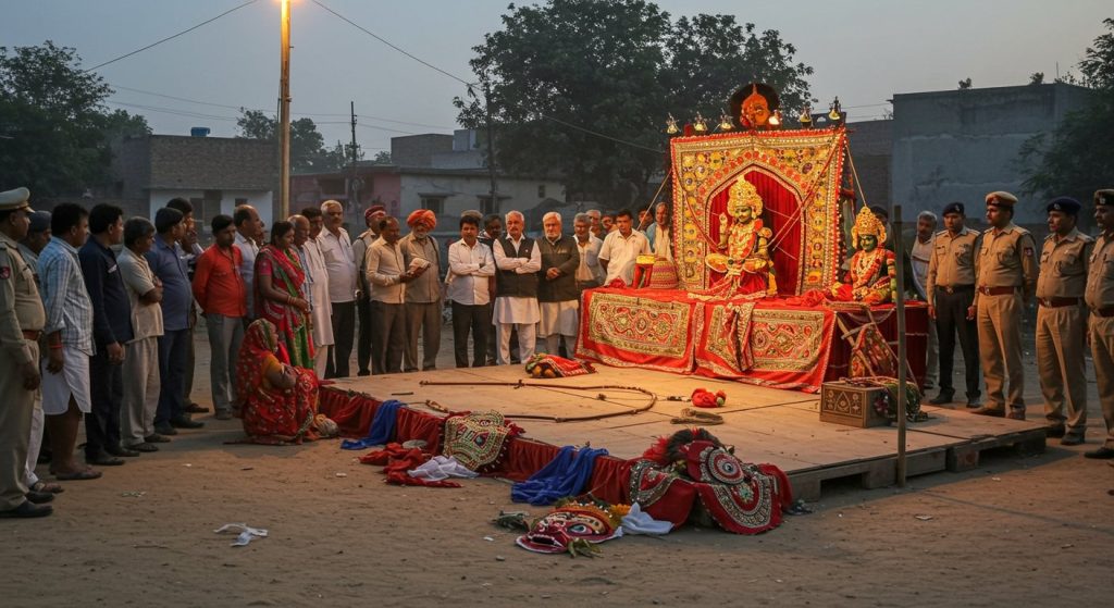 80-year-old Ramlila shut down in Tundla, UP: Action taken on High Court's order, huge anger among people