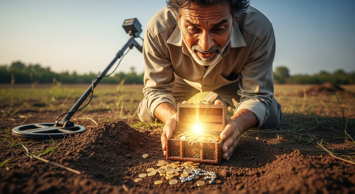 Man Scanned Ground With Metal Detector For 6 Years; This Is How His Fortune Unlocked!