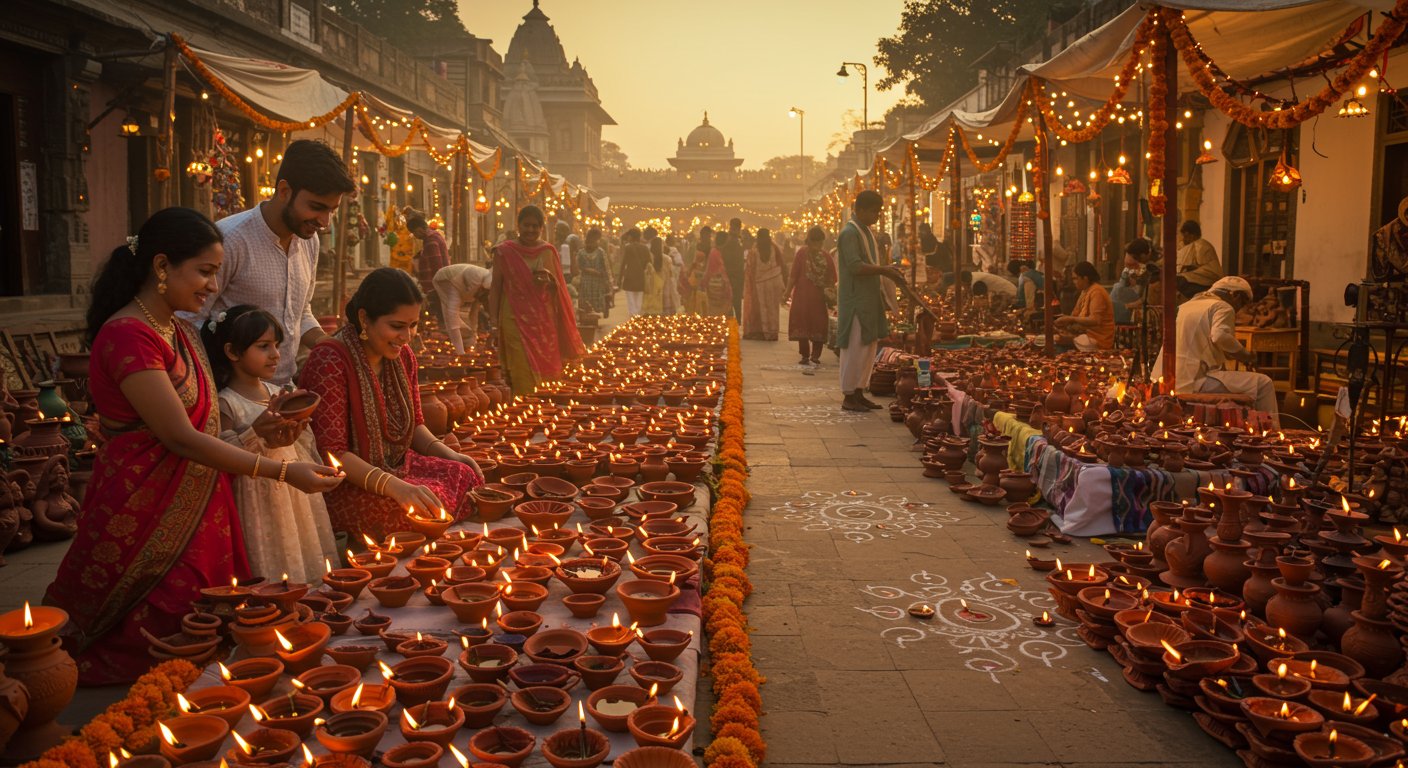सीएम योगी का दिवाली संदेश: ‘चीनी झालर नहीं, मिट्टी के दिए लाओ घर’, हर जिले में लगेगा स्वदेशी मेला