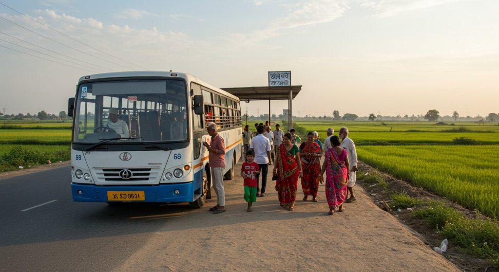 CM Yogi's Historic Gift: Rural Roadways Bus Fares Cut by 20%, Millions to Get Major Relief