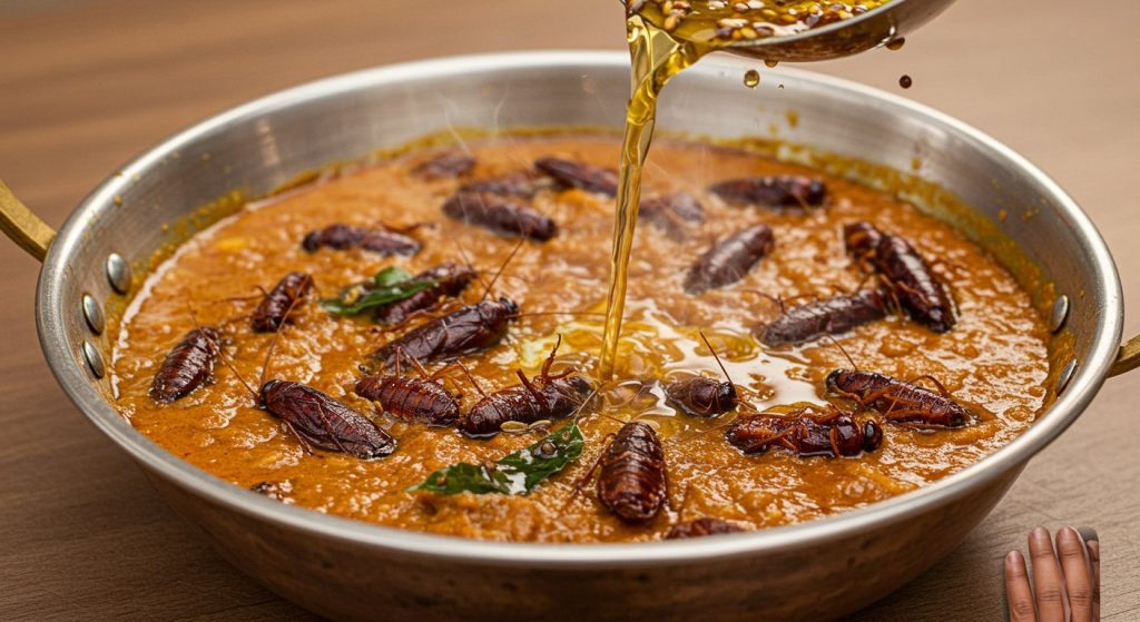 Viral Video of Cockroach Dish: People Vomited After Seeing the Tempering, Uproar on Social Media!