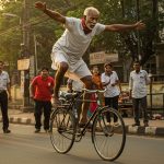 Incredible Bicycle Workout Scene: 'Chacha' Pulls Off Amazing Feat, Video Stuns Viewers!