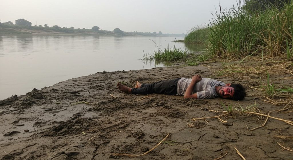 Gruesome Murder in Moradabad: Youth Brutally Killed; Severe Head Injuries, Pulled Hair Found; Body Dumped on Gagan River Bank