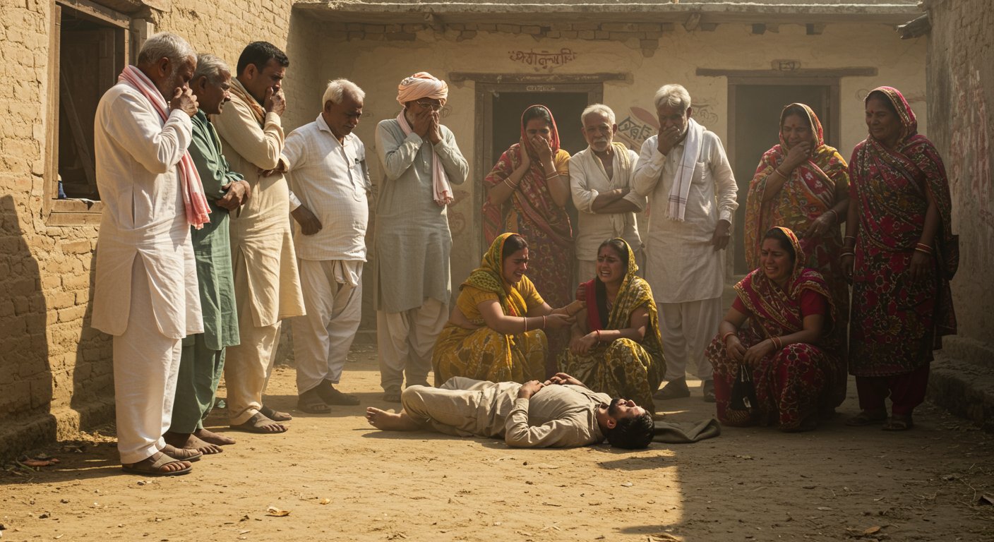 Heart-wrenching incident in UP: Lover took a drastic step after family opposed his meeting with girlfriend; people trembled upon seeing it.
