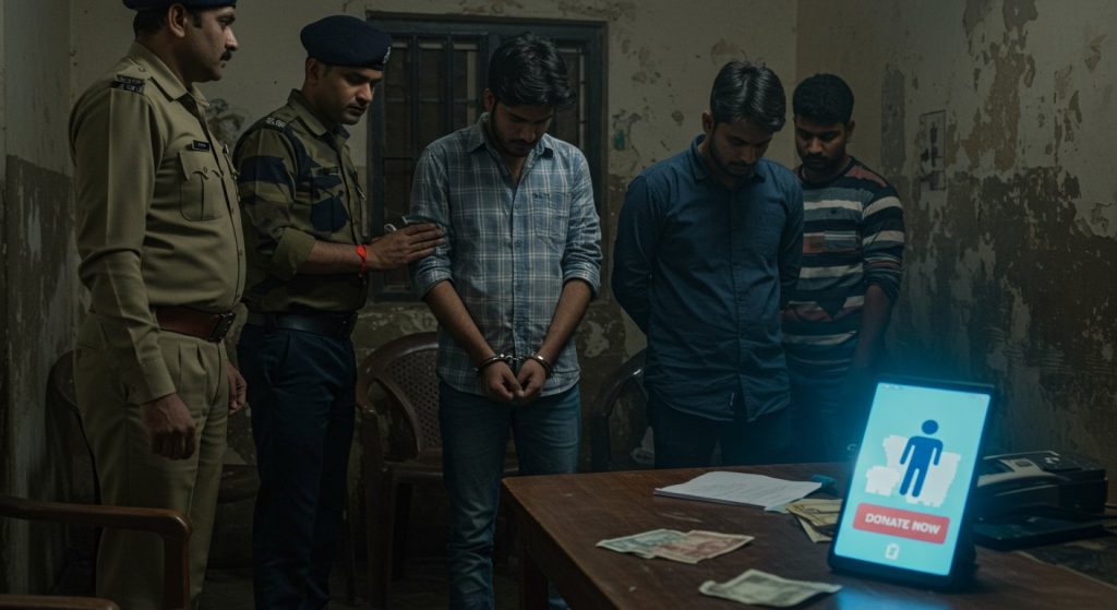 UP Connection: Three Conmen Arrested in Maharashtra for Swindling Palestine Donations; Major ATS Operation