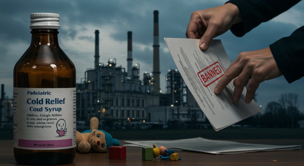 Major action prepared against Coldrife syrup manufacturer after children's deaths in Madhya Pradesh: Factory in Tamil Nadu, drug banned in three states.