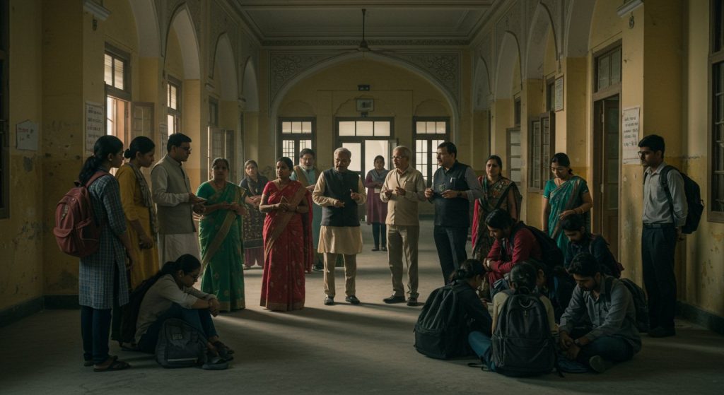 Agra College in Turmoil: Principal's Controversy Divides Teachers, Academic Standards Fall, Situation Out of Control for Two Years