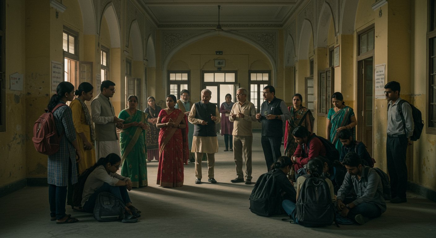 आगरा कॉलेज में भूचाल: प्राचार्य विवाद से शिक्षकों में फूट, पढ़ाई का स्तर गिरा, दो साल से हालात बेकाबू