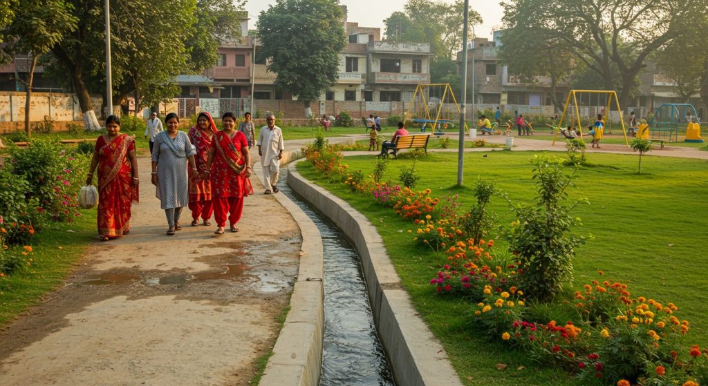 Boon for Agra's Foundry Nagar: Drain construction to end waterlogging, park to be beautified
