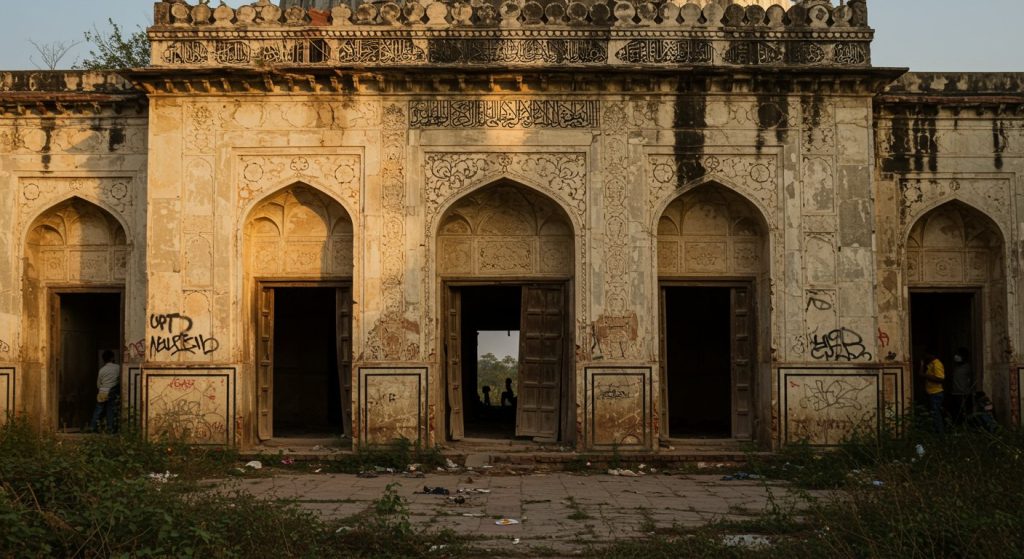 Agra's 'Baby Taj' in Shambles: Silt-Filled Chambers, Broken Doors, and a Haunt for Anti-Social Elements